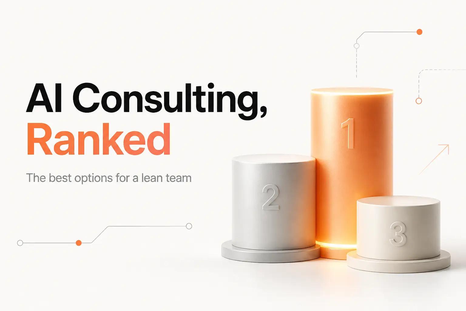 Illustration for AI Consulting Services: The Best Options for a Lean Team