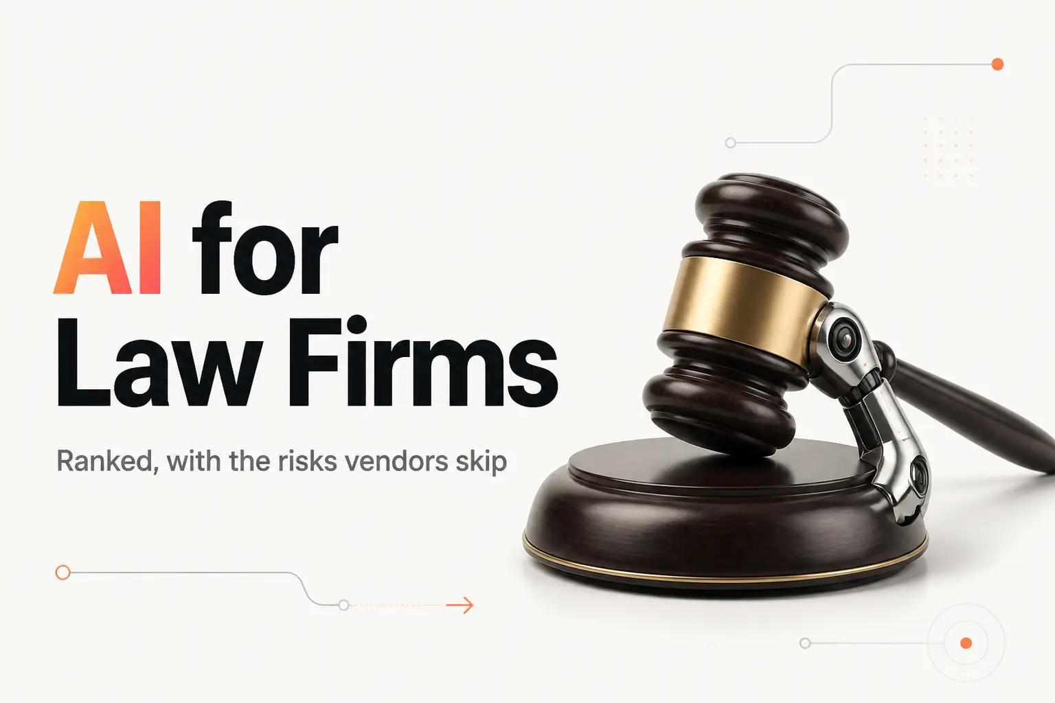 Illustration for AI for Law Firms: The Best Options, Honestly Ranked