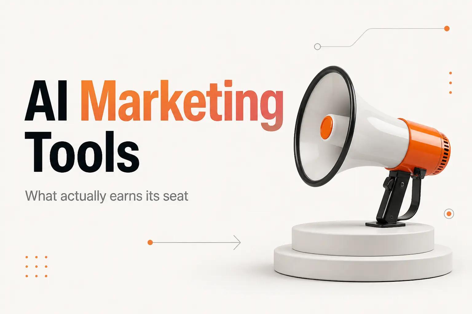 Illustration for AI Marketing Tools for Small Business: What Actually Earns Its Seat