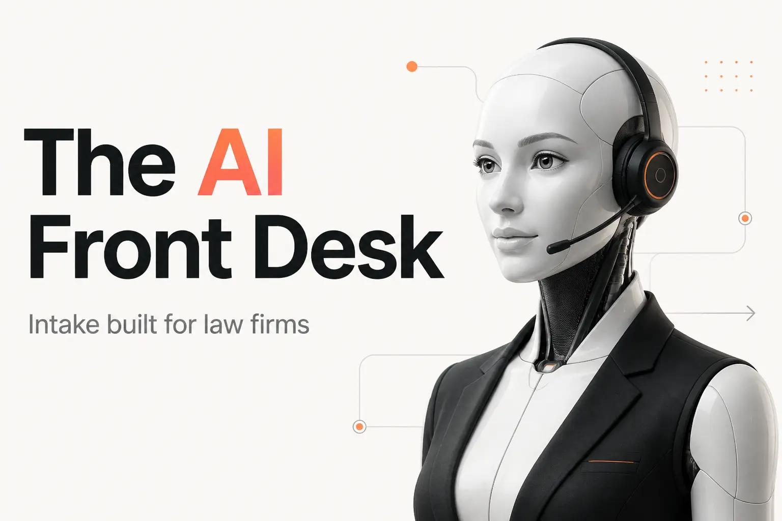 Illustration for AI Receptionist for Law Firms: The Options, Ranked