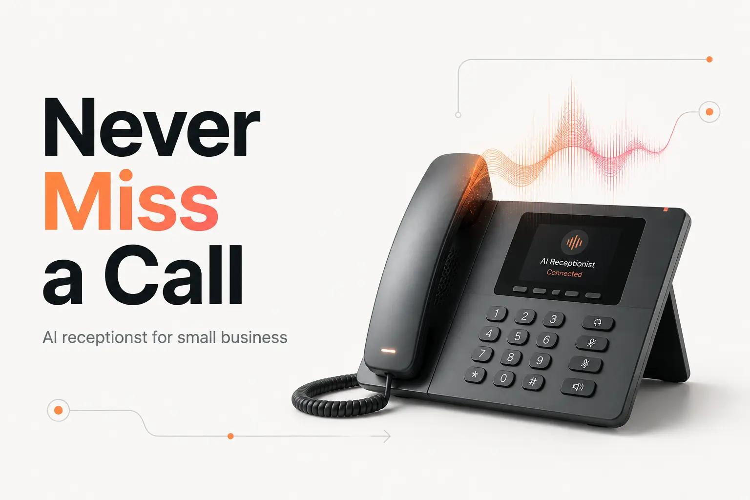 Illustration for AI Receptionist for Small Business: What Actually Matters