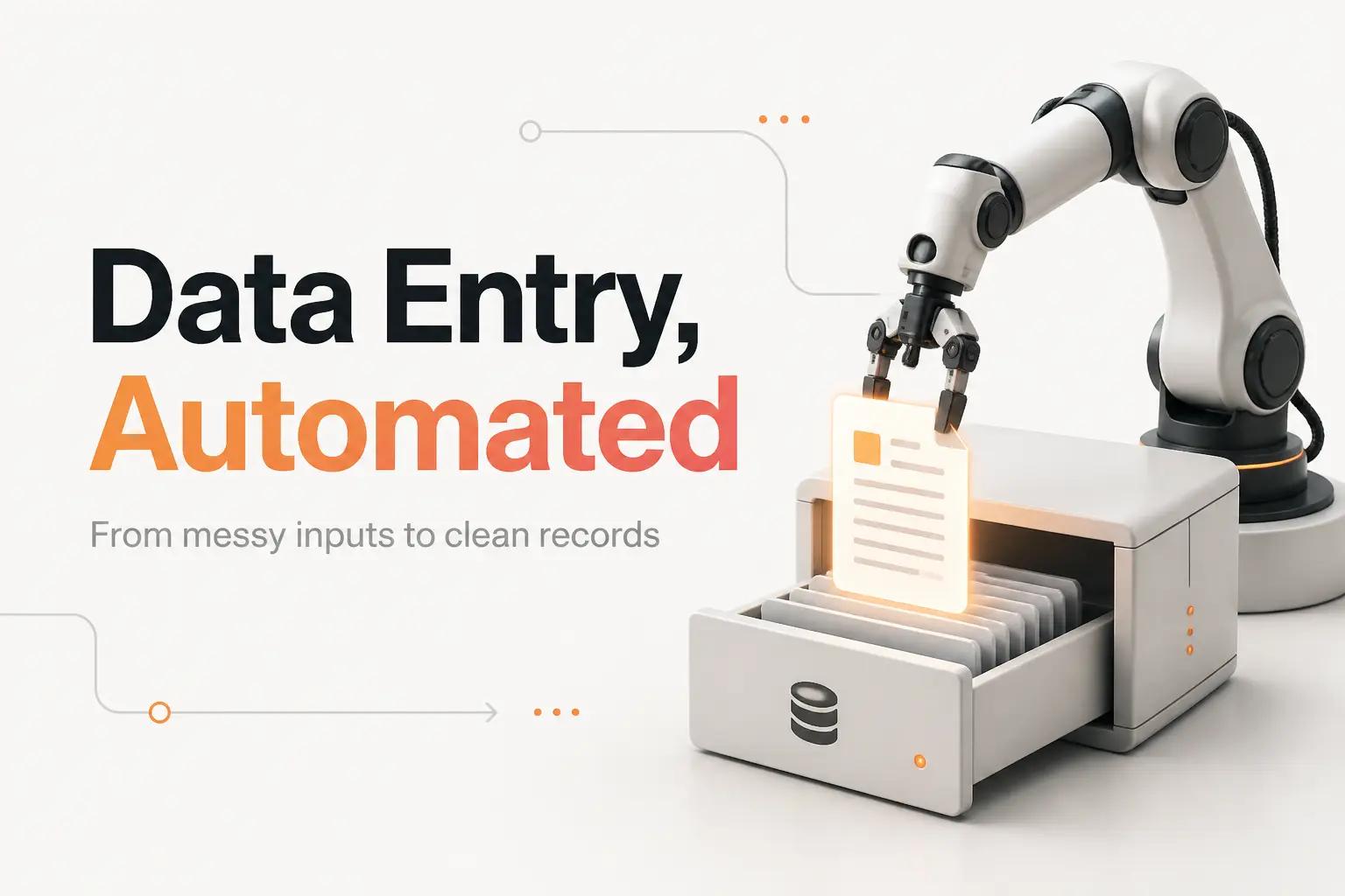 Illustration for How to Automate Data Entry Without Corrupting Your Records
