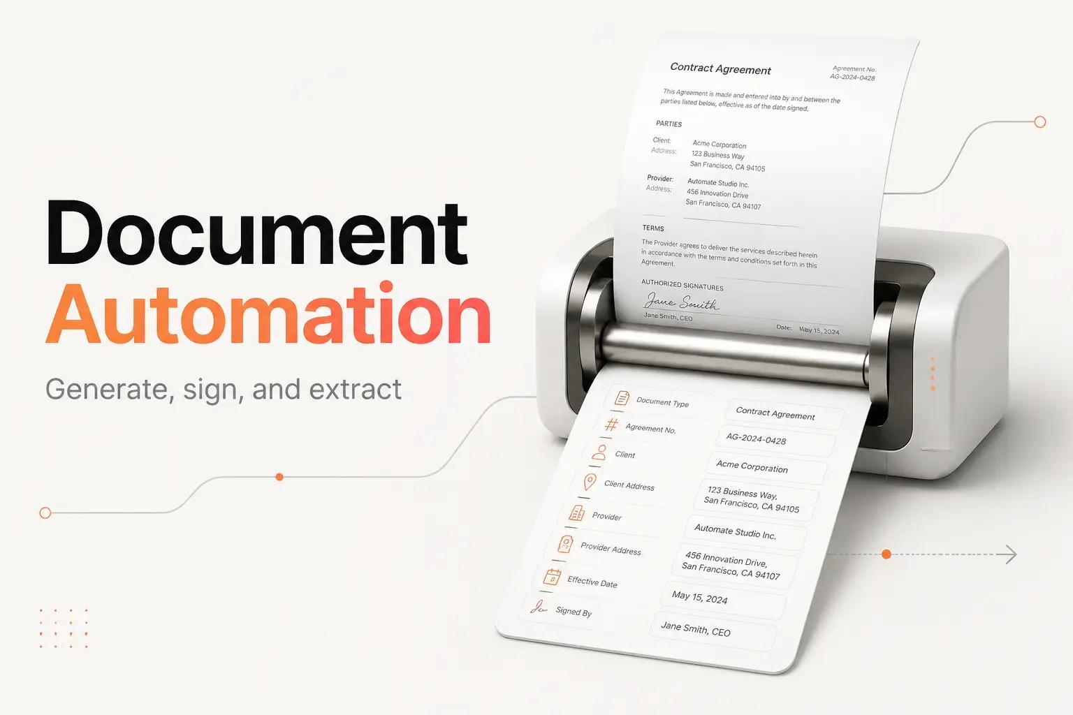 Illustration for Document Automation Software: The Best Tools by Job