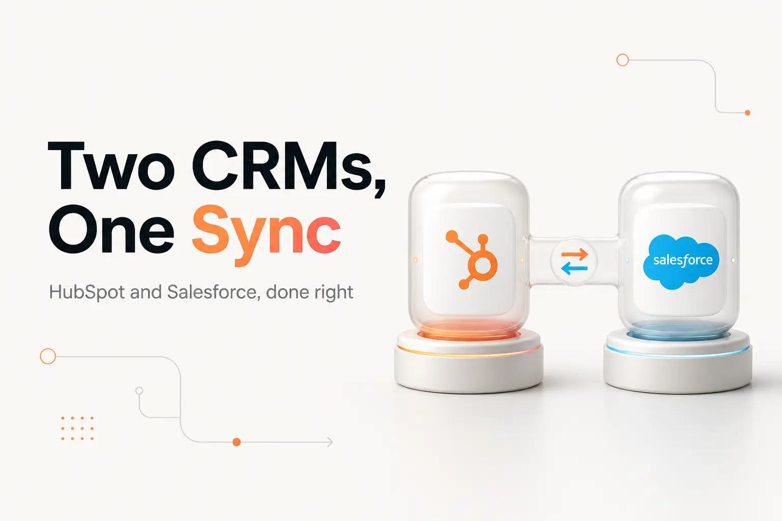 Illustration for HubSpot Salesforce Integration: A Setup Guide That Holds