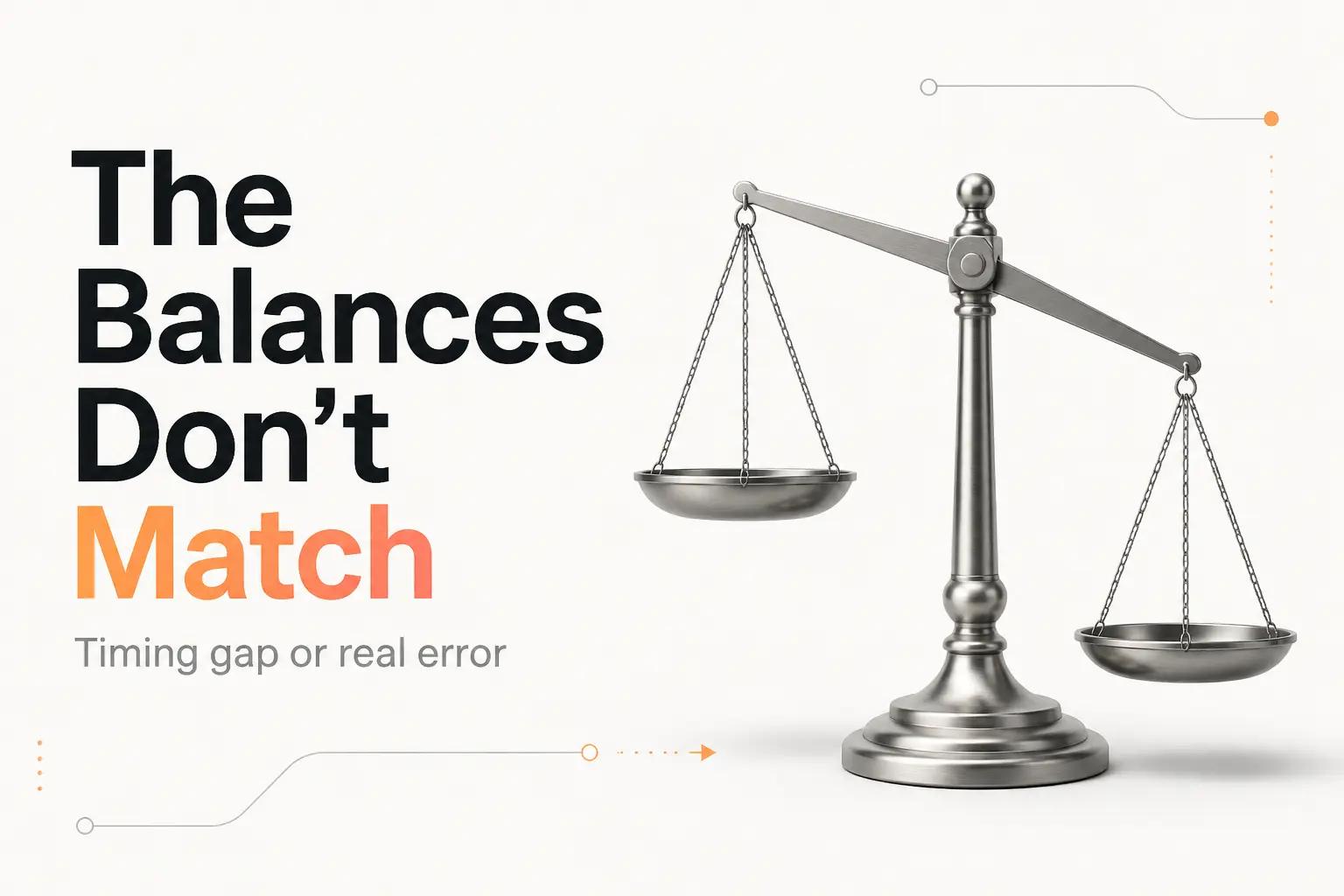 Illustration for Why QuickBooks Never Matches Your Bank Statement