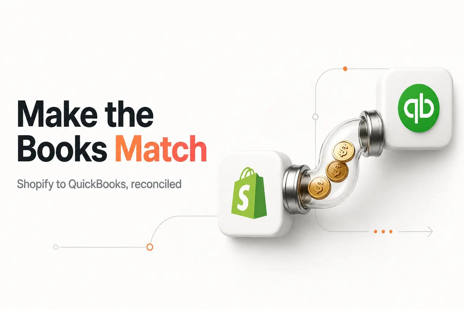 Illustration for How to Set Up a Shopify QuickBooks Integration That Reconciles