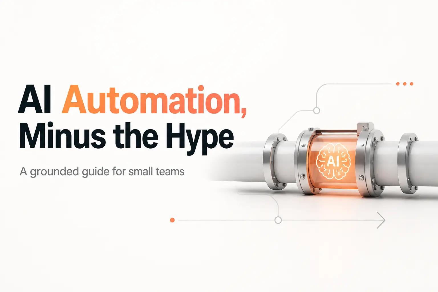 Illustration for AI Automation for Small Business: A Complete Guide