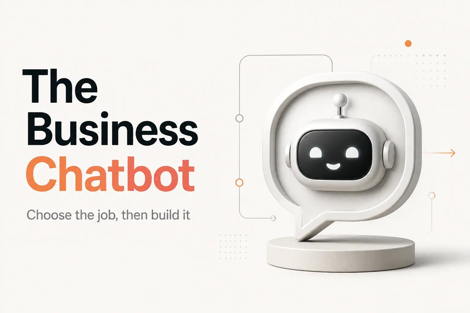Illustration for AI Chatbot for Business: How to Choose and Build One