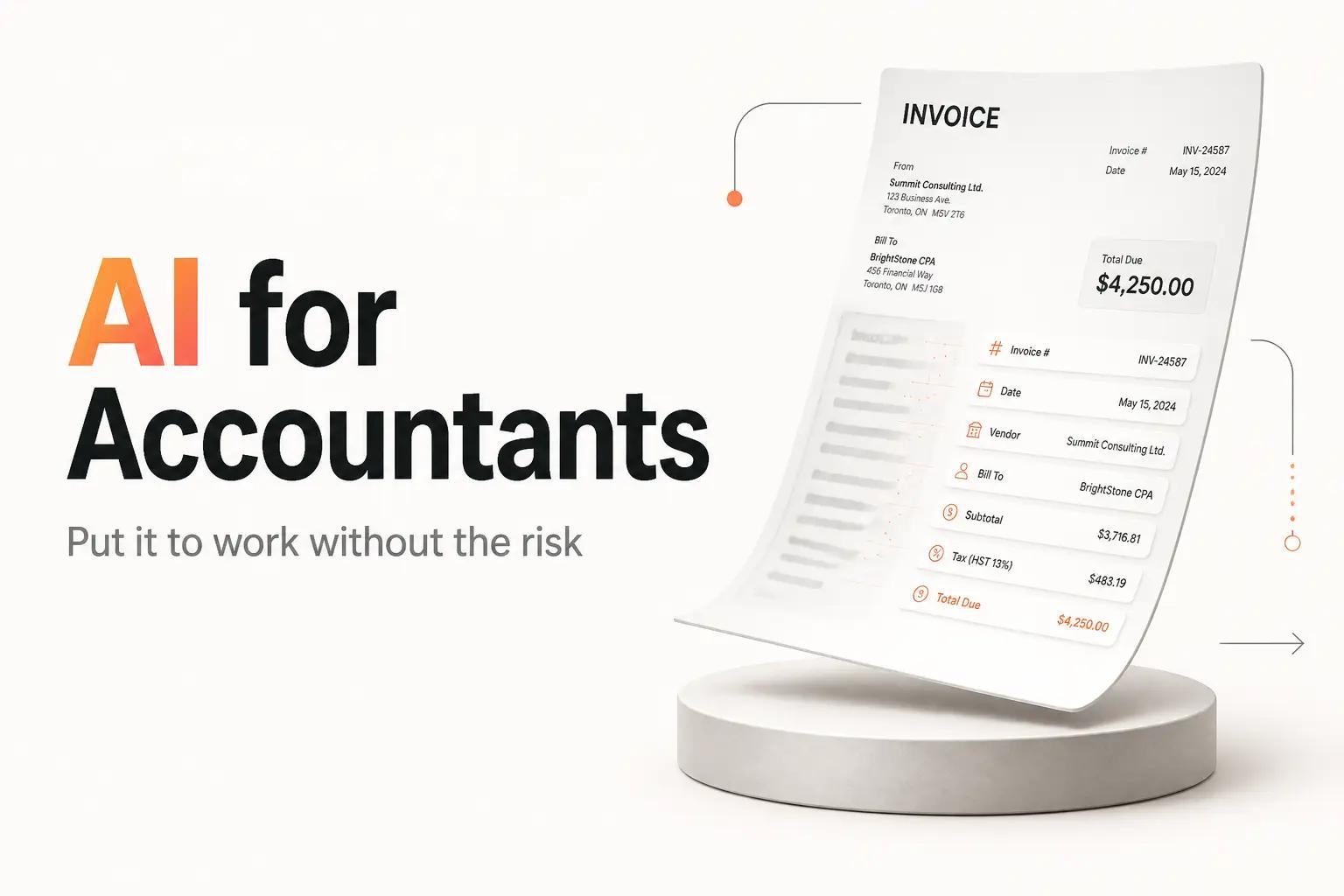 Illustration for AI for Accountants: How to Put It to Work Without the Risk