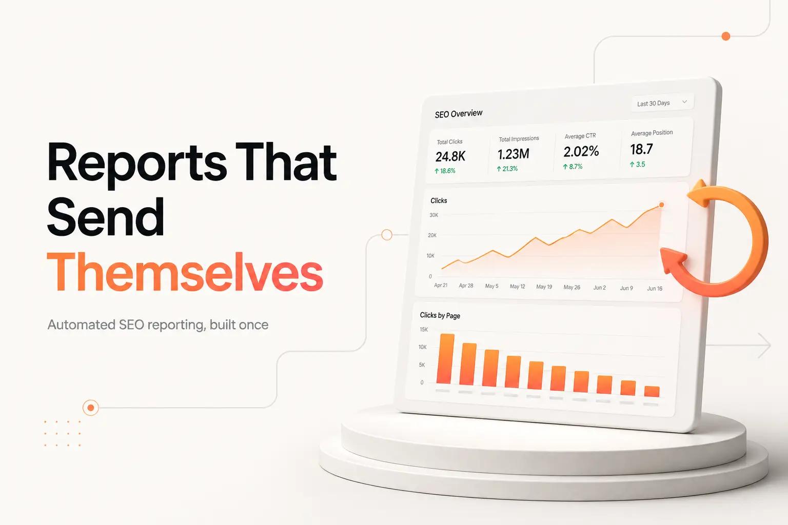 Illustration for How to Build Automated SEO Reporting That Sends Itself