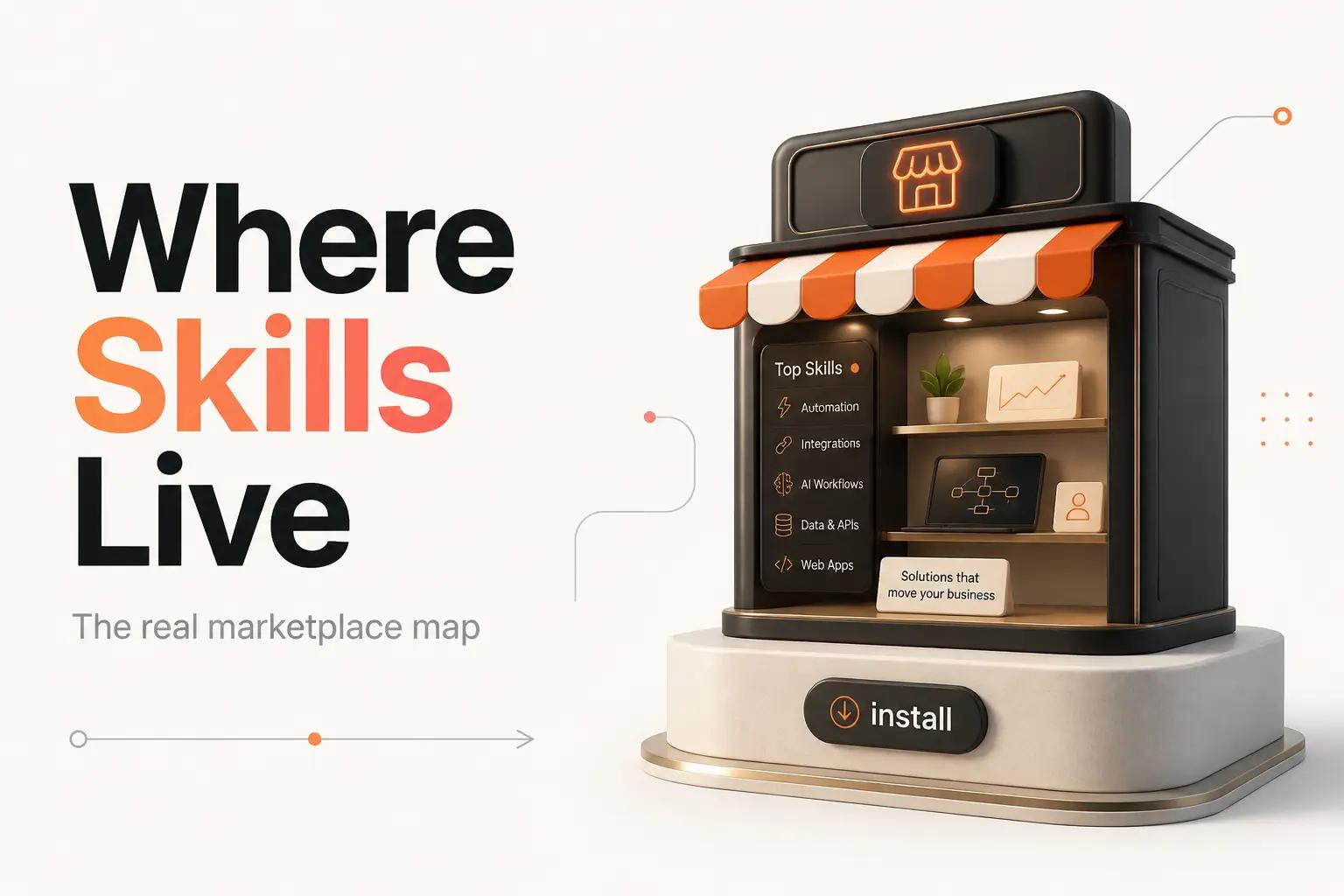 Illustration for Is There a Claude Skills Marketplace? Where to Get Skills