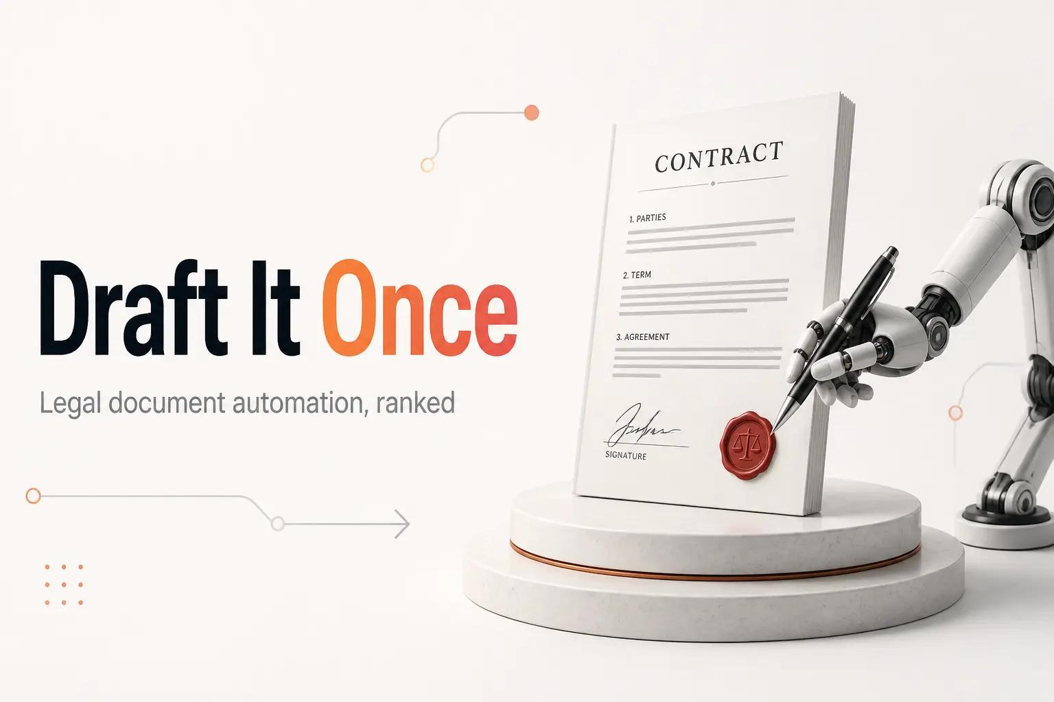 Illustration for Legal Document Automation Software: The Honest Ranking