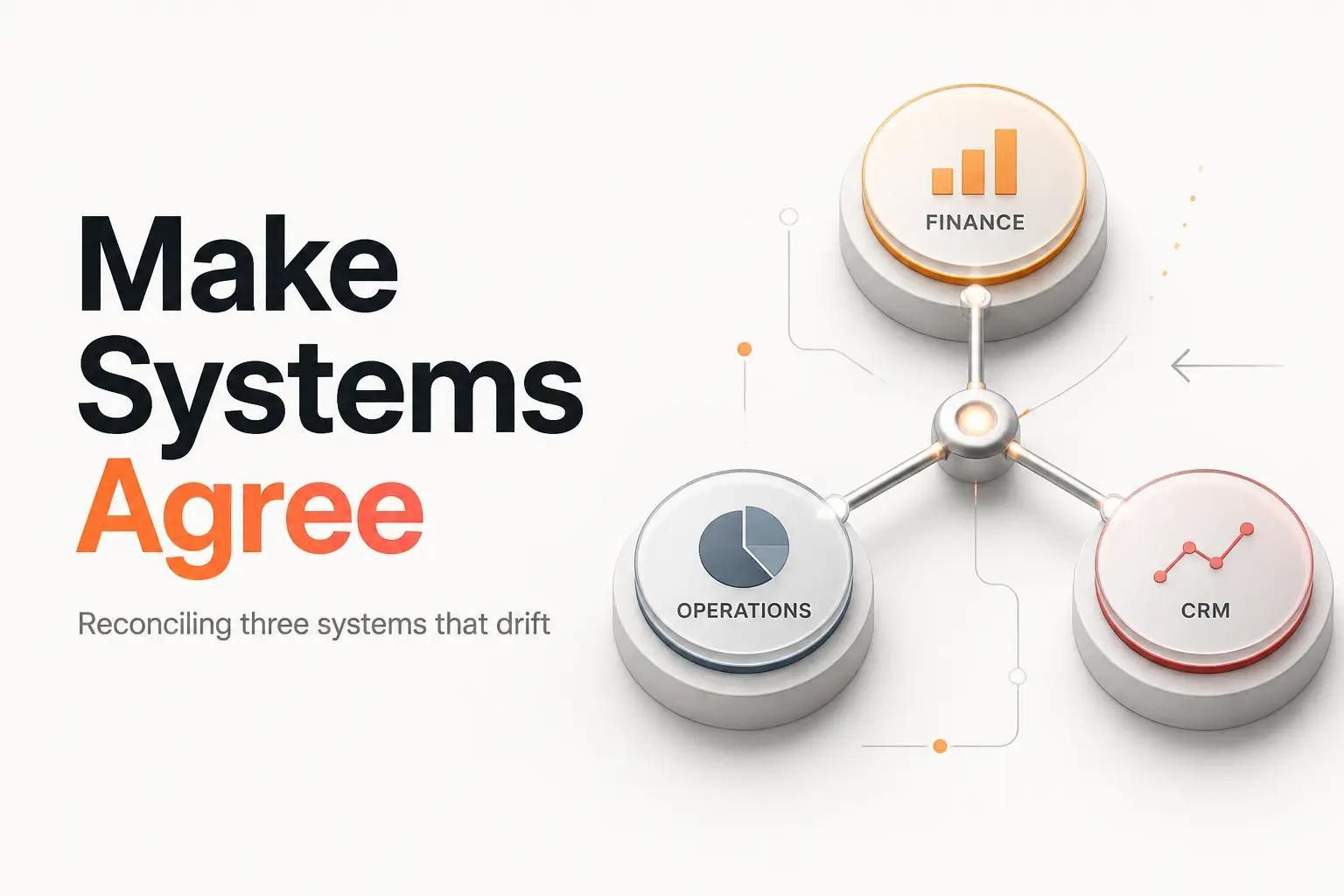 Illustration for Multi-System Reconciliation: What to Look For