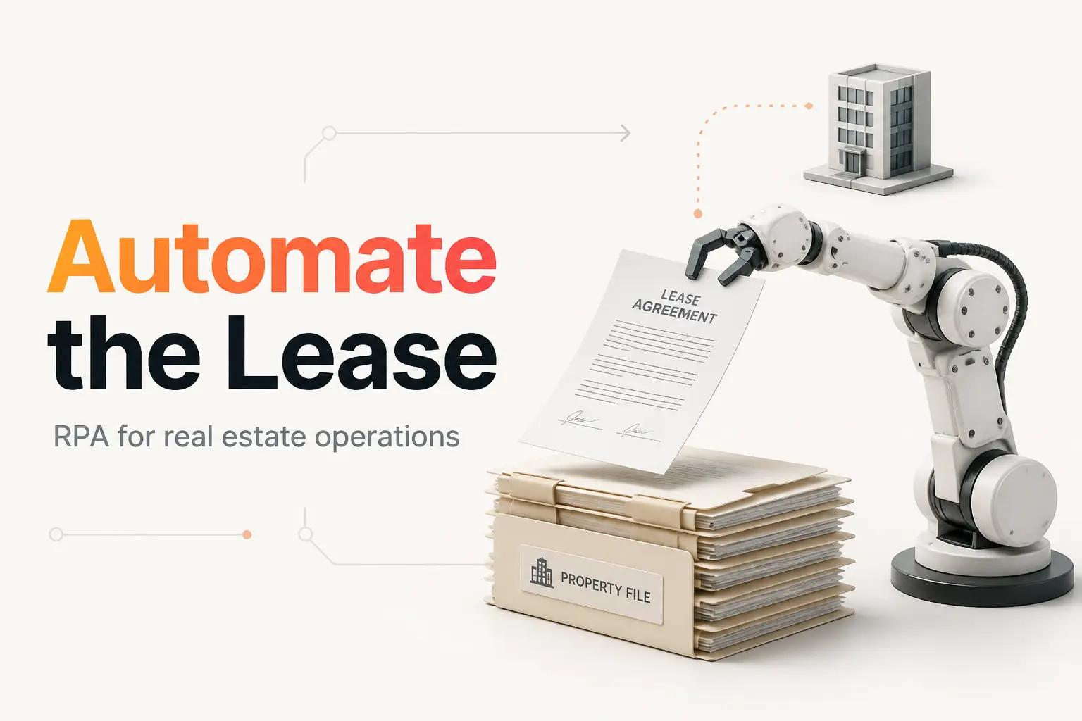 Illustration for Robotic Process Automation in Real Estate: A Build Guide