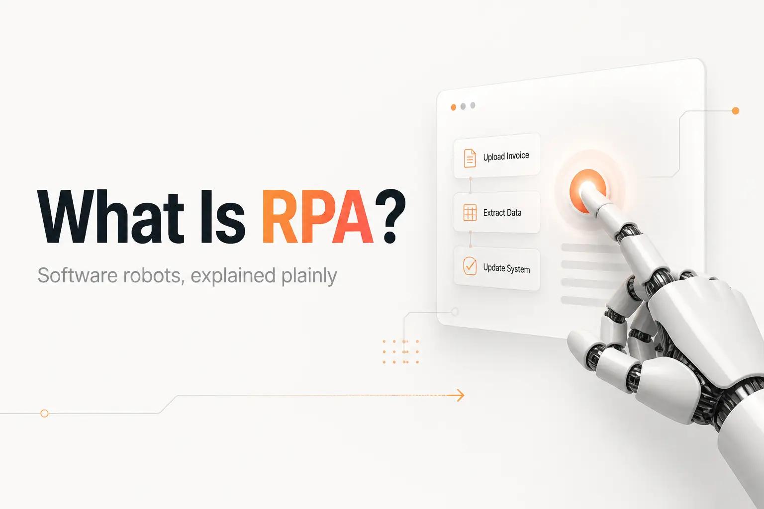 Illustration for What Is Robotic Process Automation (RPA)?