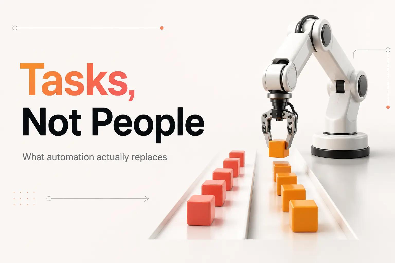 Illustration for Will AI Automation Replace My Staff?