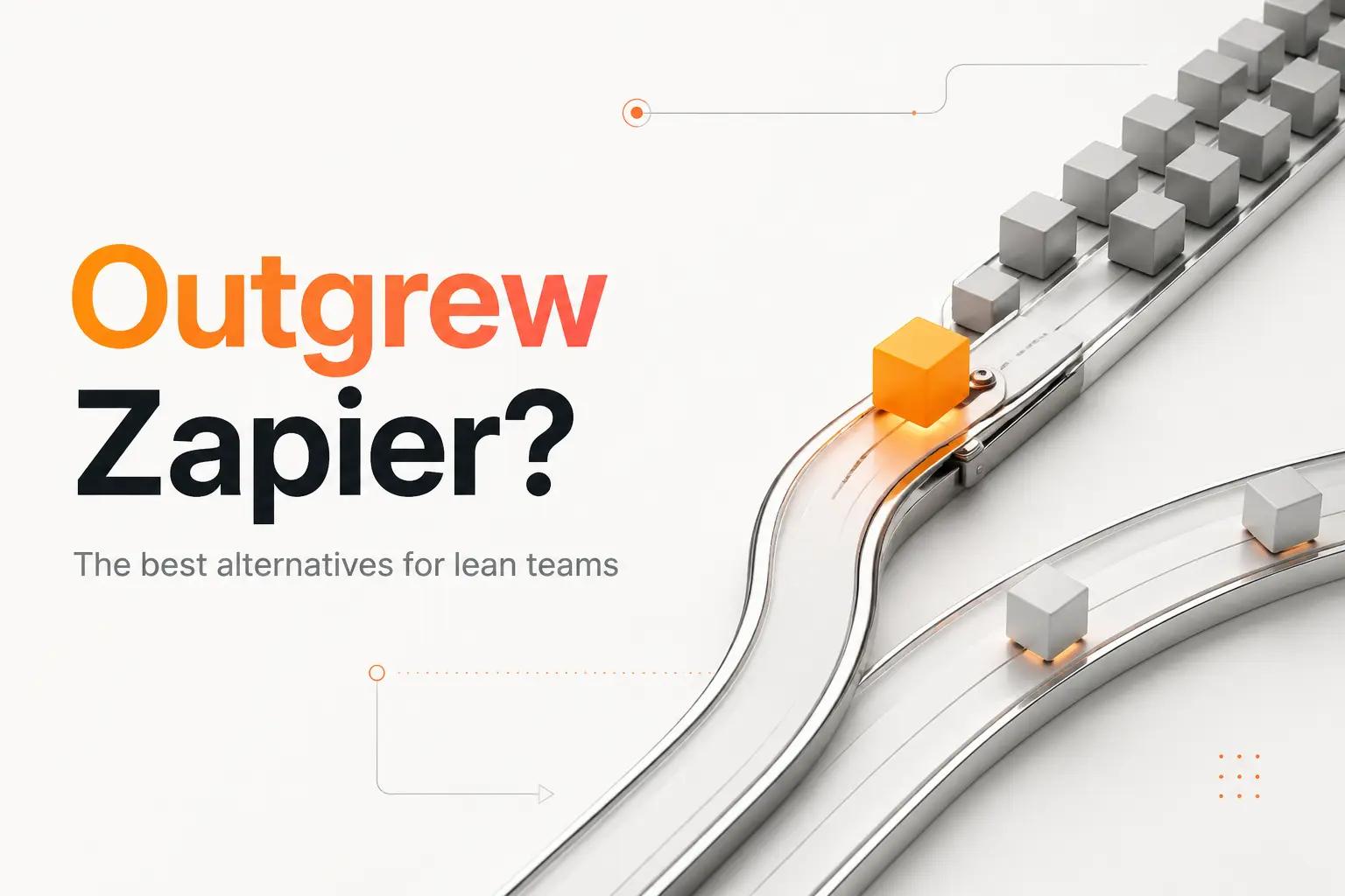 Illustration for The Best Zapier Alternatives for Lean Teams (2026)